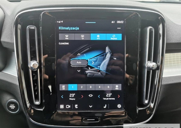 Volvo XC 40 cena 154900 przebieg: 36021, rok produkcji 2022 z Łeba małe 497